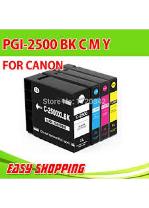 Canon PGI-2500XL BK/C/M/Y Mürekkep Kartuşu 4 lü set dolu